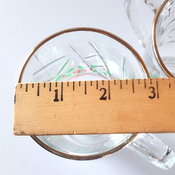 Set of (4) VTG. Arby's Christmas Footed Irish Mugs. - Picture 8 of 8